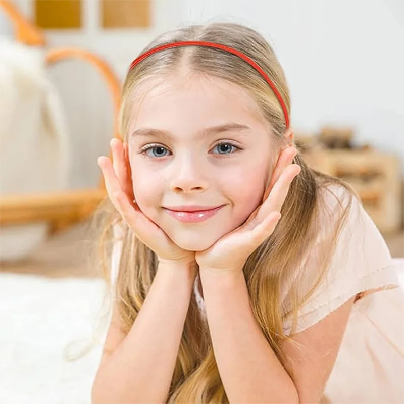 소녀 경량 스키니 메탈 머리띠