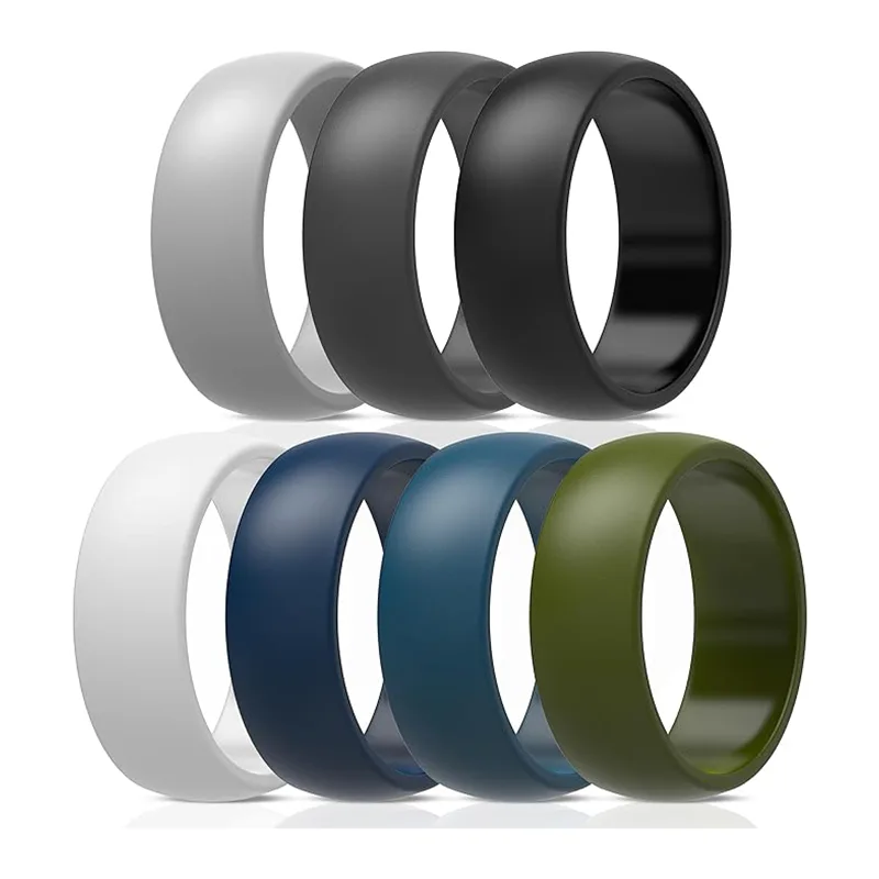 인기있는 피트니스 실리콘 맨 링